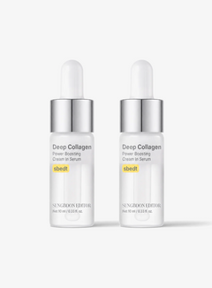 Deep Collagen Power Boosting Cream In Serum Duo Set (10ml*2ea)