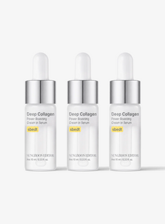 Deep Collagen Power Boosting Cream In Serum Trio Set (10ml*3ea)